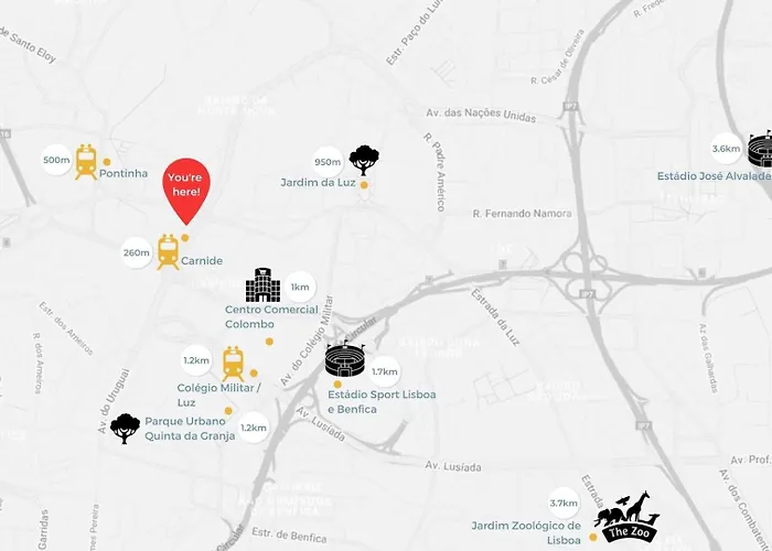 公寓 Wfh Urban Retreat @ Carnide Lisboa